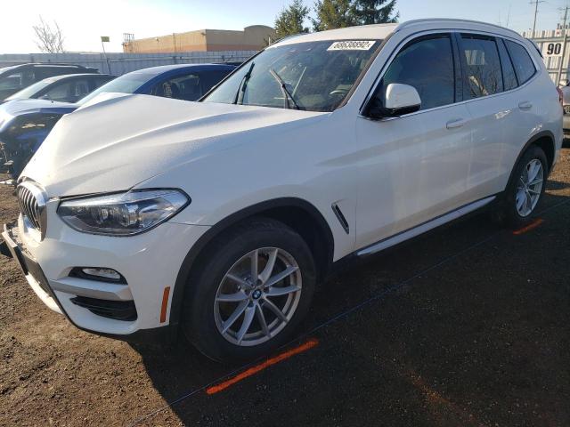 5UXTR9C51KLD92519 - 2019 BMW X3 XDRIVE30I WHITE photo 1