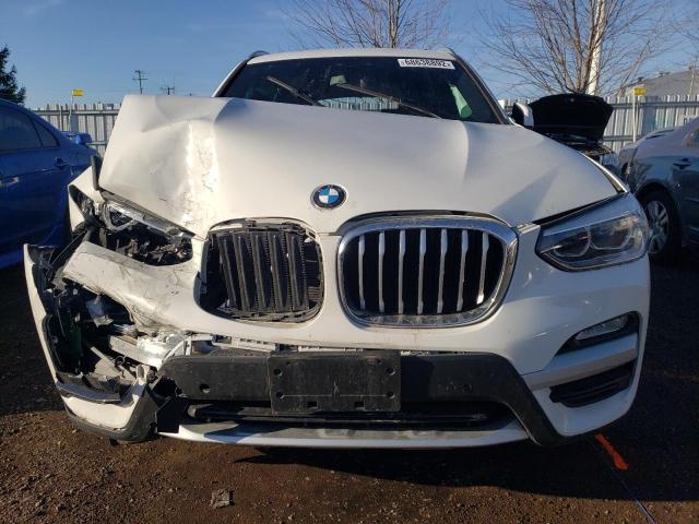 5UXTR9C51KLD92519 - 2019 BMW X3 XDRIVE30I WHITE photo 5