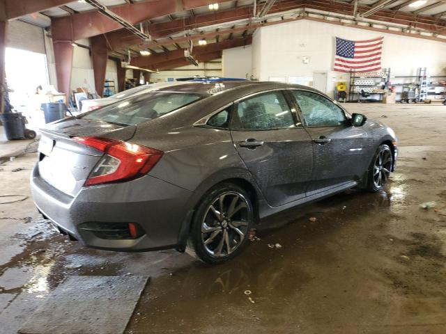 2HGFC2F8XMH500888 - 2021 HONDA CIVIC SPORT ნაცრისფერი ფოტო 3