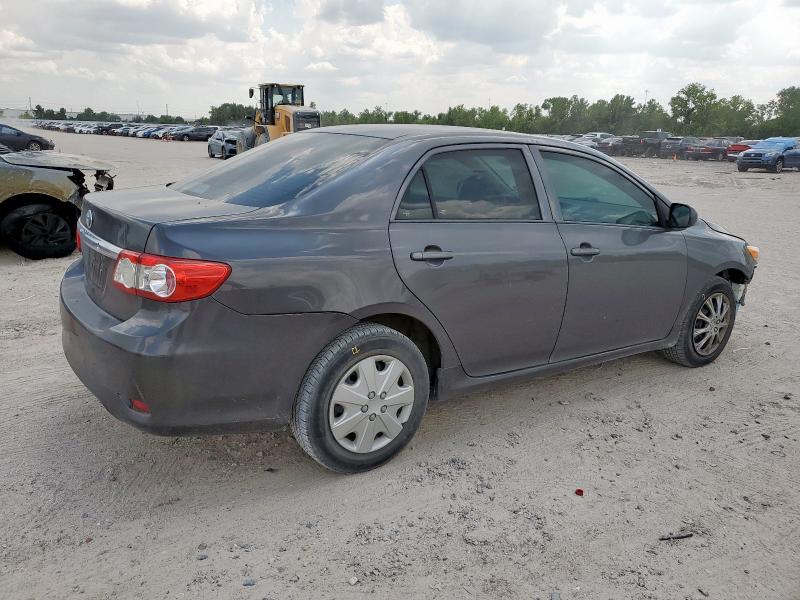 5YFBU4EE5DP147435 - 2013 TOYOTA COROLLA BASE ნაცრისფერი ფოტო 3