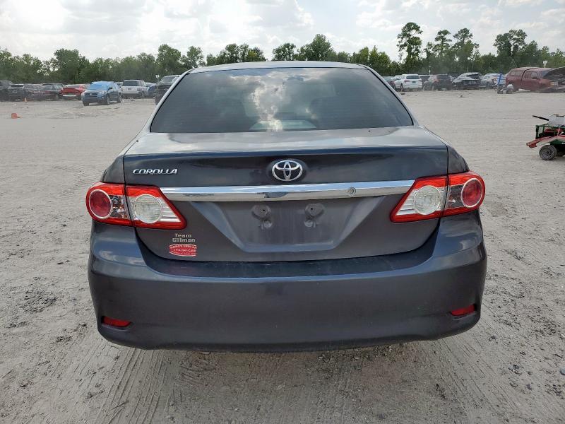 5YFBU4EE5DP147435 - 2013 TOYOTA COROLLA BASE ნაცრისფერი ფოტო 6