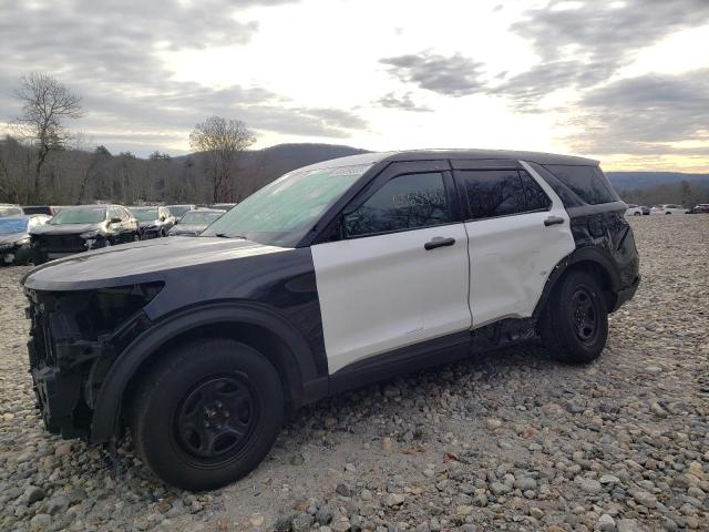 1FM5K8AB1NGA55209 - 2022 FORD EXPLORER POLICE INTERCEPTOR TWO TONE photo 1