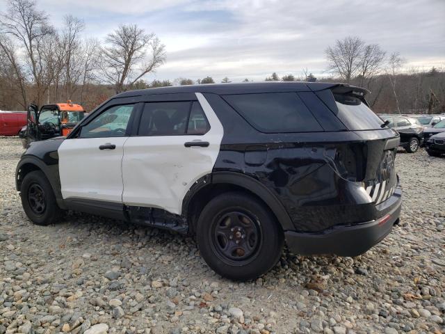 1FM5K8AB1NGA55209 - 2022 FORD EXPLORER POLICE INTERCEPTOR TWO TONE photo 2