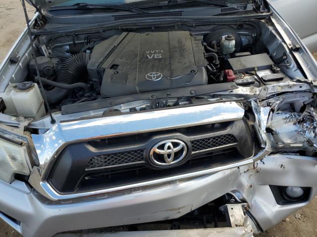 5TFTU4GN6CX015592 - 2012 TOYOTA TACOMA PRERUNNER ACCESS CAB SILVER photo 11