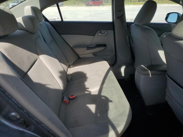 19XFB2F51CE089527 - 2012 HONDA CIVIC LX ნაცრისფერი ფოტო 10