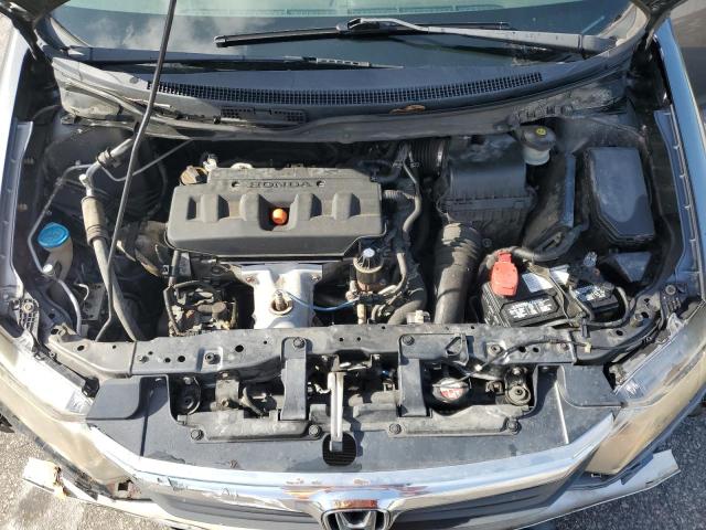 19XFB2F51CE089527 - 2012 HONDA CIVIC LX ნაცრისფერი ფოტო 11