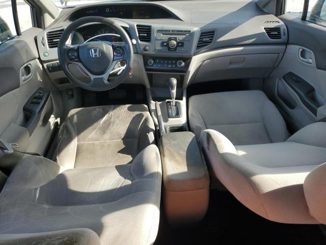 19XFB2F51CE089527 - 2012 HONDA CIVIC LX ნაცრისფერი ფოტო 8
