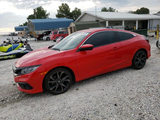 2HGFC4B89KH306593 - 2019 HONDA CIVIC SPORT 红色 照片 1