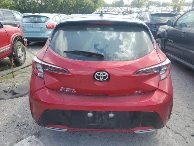 JTND4MBE6N3159080 - 2022 TOYOTA COROLLA SE MAROON photo 6