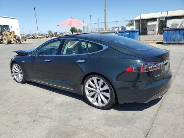 5YJSA1DP3DFP15798 - 2013 TESLA MODEL S 绿色 照片 2