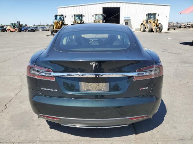 5YJSA1DP3DFP15798 - 2013 TESLA MODEL S 绿色 照片 6