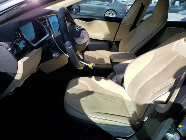5YJSA1DP3DFP15798 - 2013 TESLA MODEL S 绿色 照片 7