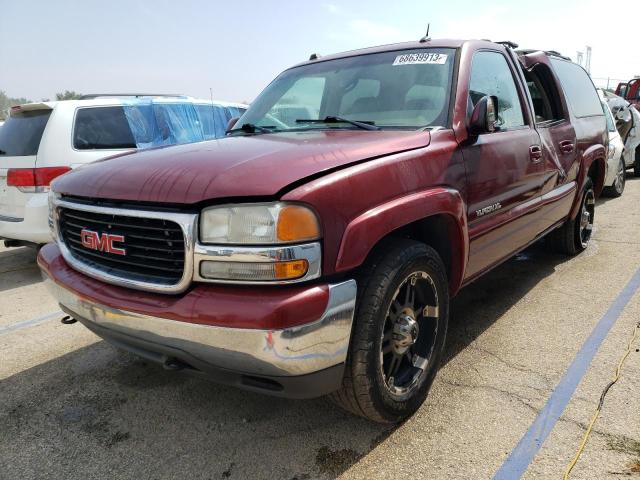 1GKFK16Z42J223627 - 2002 GMC YUKON XL K1500 MAROON photo 1