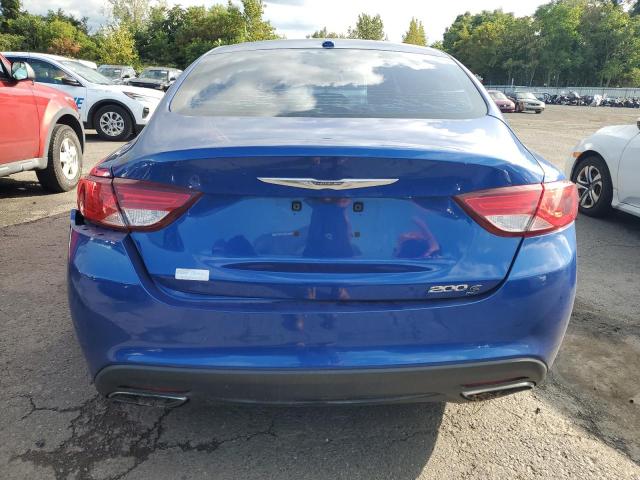 1C3CCCBB4FN567591 - 2015 CHRYSLER 200 S BLUE photo 6