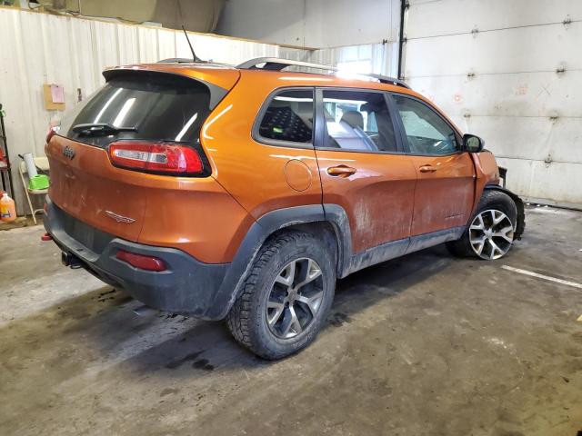 1C4PJMBS0EW294537 - 2014 JEEP CHEROKEE TRAILHAWK 橙色 照片 3