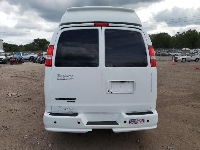 1GBWGLCG6E1119502 - 2014 CHEVROLET EXPRESS G2 3LT WHITE photo 6