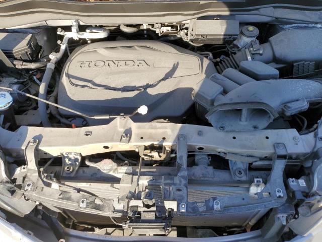 5FNYF5H51MB030419 - 2021 HONDA PILOT EXL SILVER photo 12