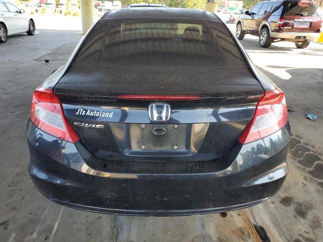 2HGFG3B83CH501752 - 2012 HONDA CIVIC EX BLACK photo 6