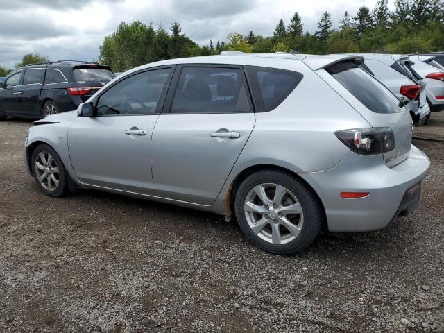 JM1BK34F081113651 - 2008 MAZDA 3 I SILVER photo 2