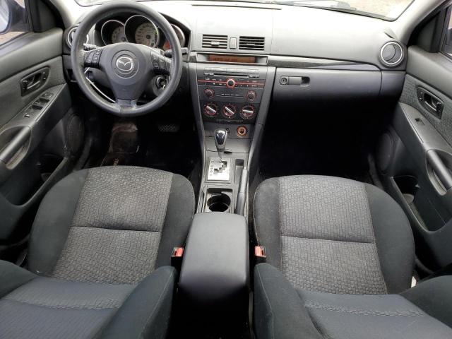 JM1BK34F081113651 - 2008 MAZDA 3 I SILVER photo 8