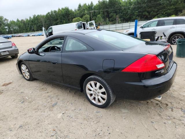 1HGCM82617A006610 - 2007 HONDA ACCORD EX BLACK photo 2