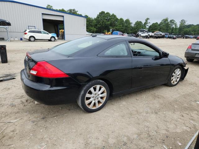 1HGCM82617A006610 - 2007 HONDA ACCORD EX BLACK photo 3