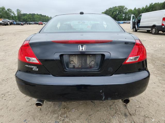 1HGCM82617A006610 - 2007 HONDA ACCORD EX BLACK photo 6