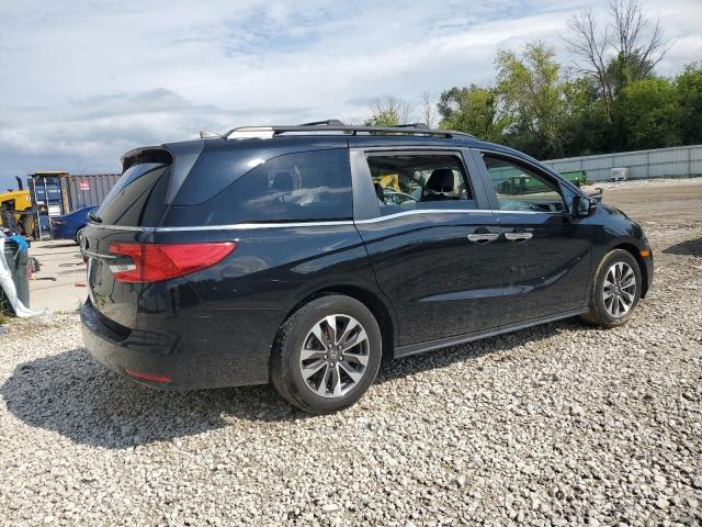 5FNRL6H71NB032838 - 2022 HONDA ODYSSEY EXL BLACK photo 3
