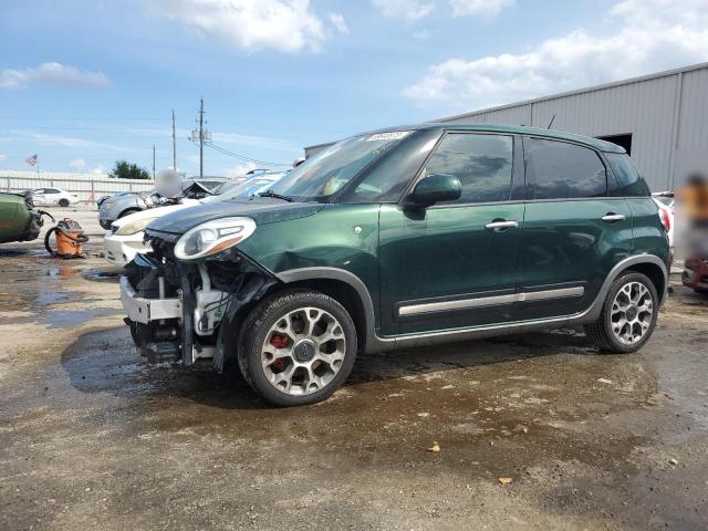 ZFBCFADH9EZ021274 - 2014 FIAT 500L TREKKING GREEN photo 1