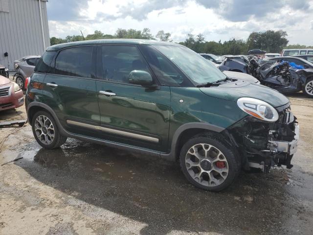 ZFBCFADH9EZ021274 - 2014 FIAT 500L TREKKING GREEN photo 4