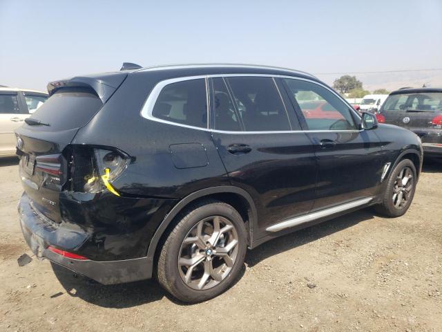 5UX53DP06N9K87680 - 2022 BMW X3 XDRIVE30I BLACK photo 3