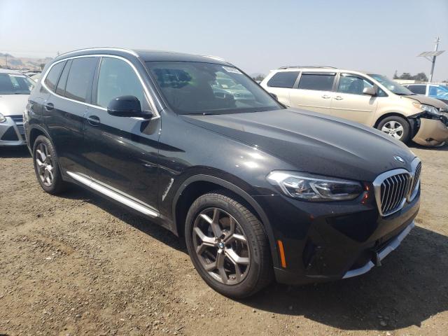 5UX53DP06N9K87680 - 2022 BMW X3 XDRIVE30I BLACK photo 4