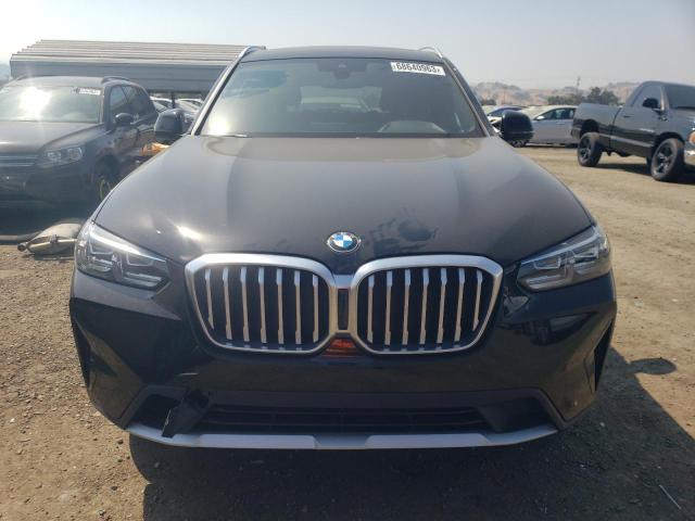 5UX53DP06N9K87680 - 2022 BMW X3 XDRIVE30I BLACK photo 5