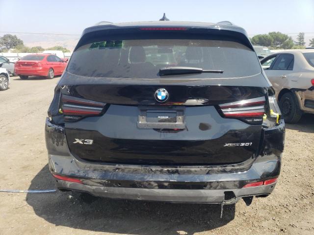 5UX53DP06N9K87680 - 2022 BMW X3 XDRIVE30I BLACK photo 6