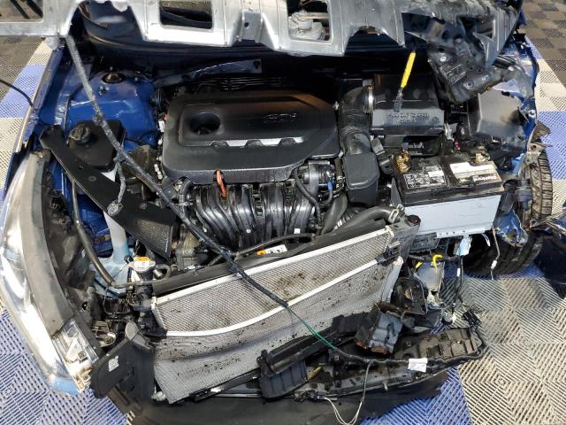 5NPE24AF7KH735350 - 2019 HYUNDAI SONATA SE BLUE photo 11