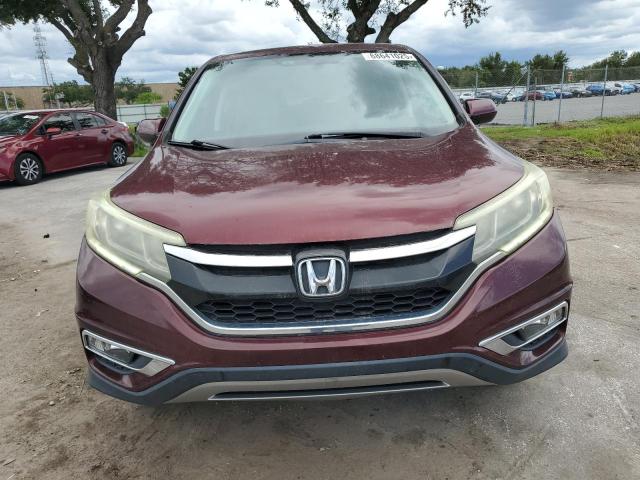 2HKRM3H5XFH514706 - 2015 HONDA CR-V EX BURGUNDY photo 5