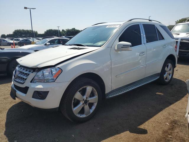 4JGBB8GB5BA674940 - 2011 MERCEDES-BENZ ML 350 4MATIC WHITE photo 1