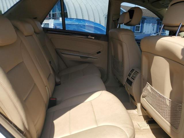 4JGBB8GB5BA674940 - 2011 MERCEDES-BENZ ML 350 4MATIC WHITE photo 11