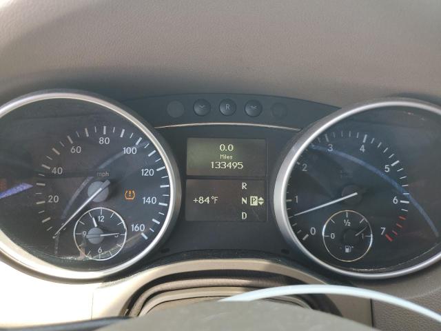 4JGBB8GB5BA674940 - 2011 MERCEDES-BENZ ML 350 4MATIC WHITE photo 9