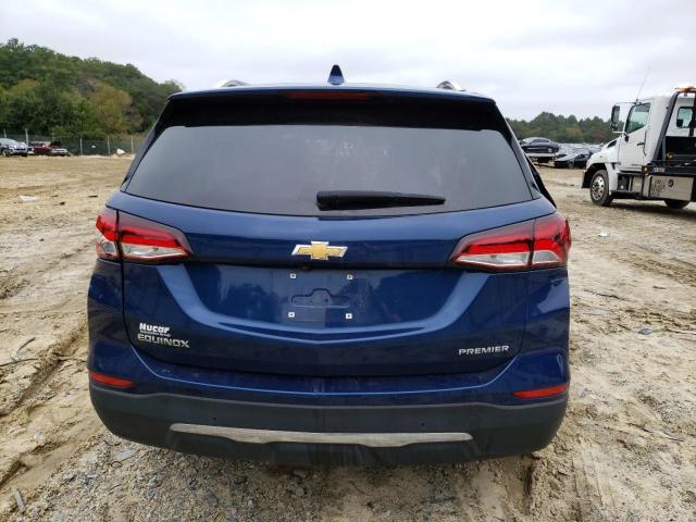 3GNAXNEV6NS207498 - 2022 CHEVROLET EQUINOX PREMIER BLUE photo 6