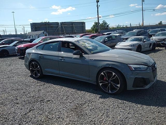 WAUC4CF54MA003440 - 2021 AUDI S5 PREMIUM PLUS GRAY photo 2