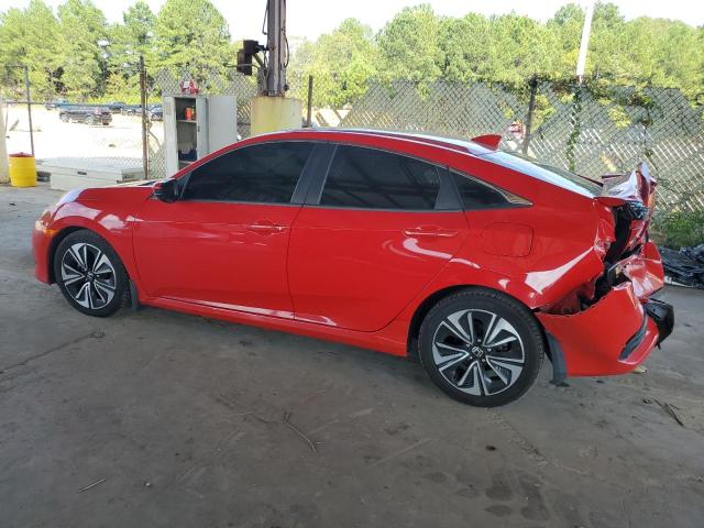 2HGFC1F31JH640886 - 2018 HONDA CIVIC EX RED photo 2