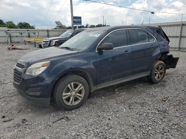 2GNALBEK7H1564477 - 2017 CHEVROLET EQUINOX LS BLUE photo 1