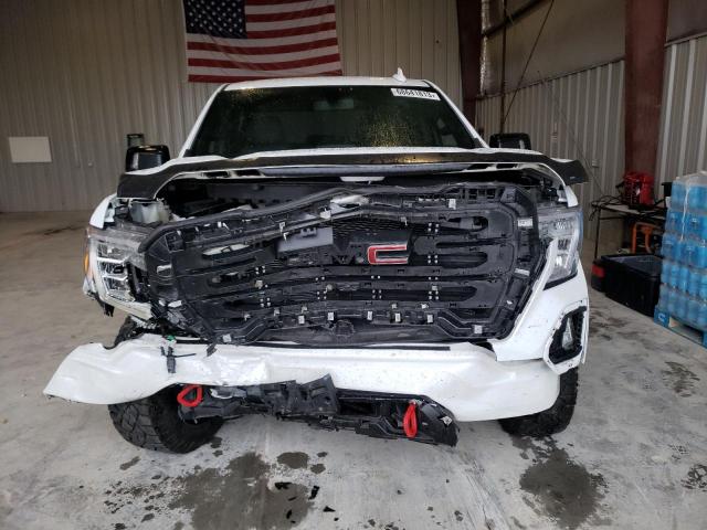 3GTU9EET6MG462619 - 2021 GMC SIERRA K1500 AT4 WHITE photo 5