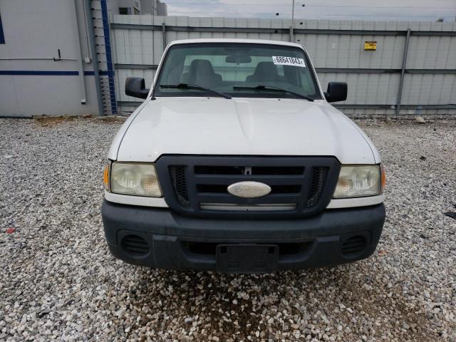 1FTYR10D69PA48527 - 2009 FORD RANGER WHITE photo 5