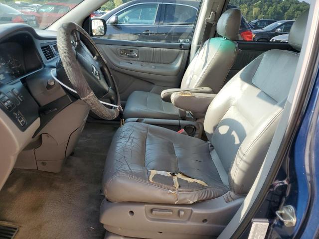 5FNRL18993B083702 - 2003 HONDA ODYSSEY EXL BLUE photo 7