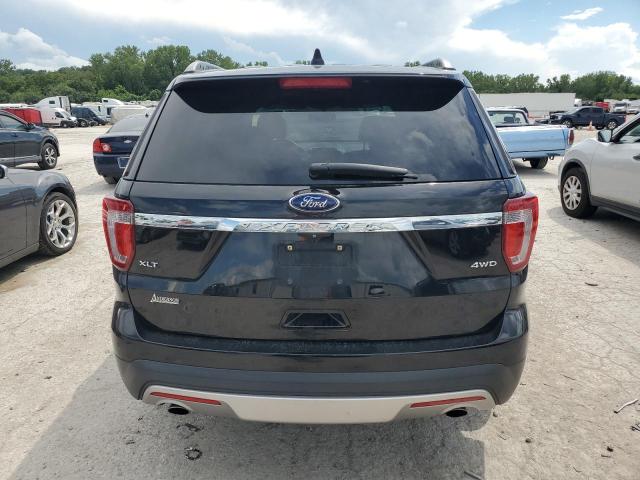 1FM5K8D88GGC02693 - 2016 FORD EXPLORER XLT შავი ფოტო 6