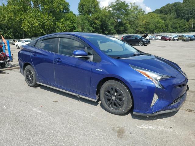 JTDKBRFU4G3509745 - 2016 TOYOTA PRIUS BLUE photo 4