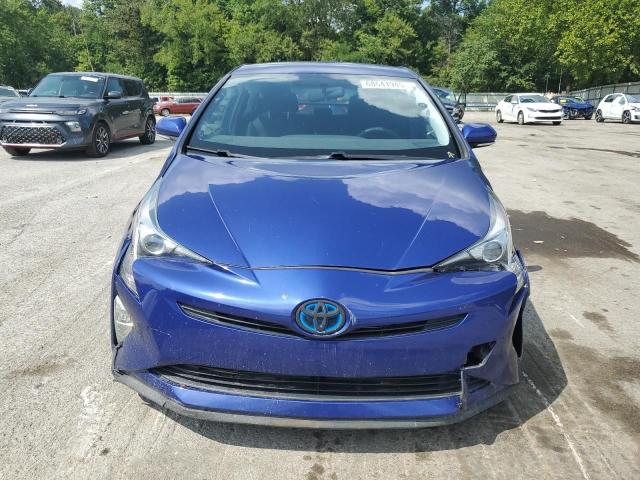 JTDKBRFU4G3509745 - 2016 TOYOTA PRIUS BLUE photo 5