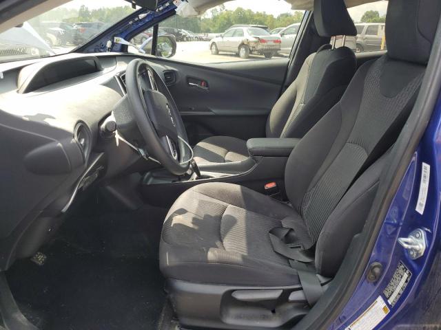 JTDKBRFU4G3509745 - 2016 TOYOTA PRIUS BLUE photo 7